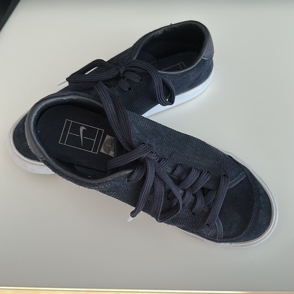 Nike LAB Limited Edition All Court 2 Low Navy Suede Sneaker - Picture 11 of 11